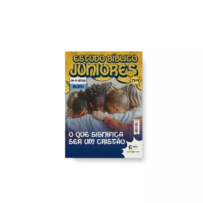 Revista Estudo Bíblico Juniores 04 - O Que Significa Ser um Cristão: Uma Jornada de Fé para Crianças de 09 a 11 Anos